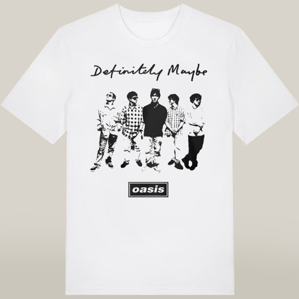 Oasis Live 25 Merch Oasis Definitely Maybe Tshirt Gift For Music Lovers