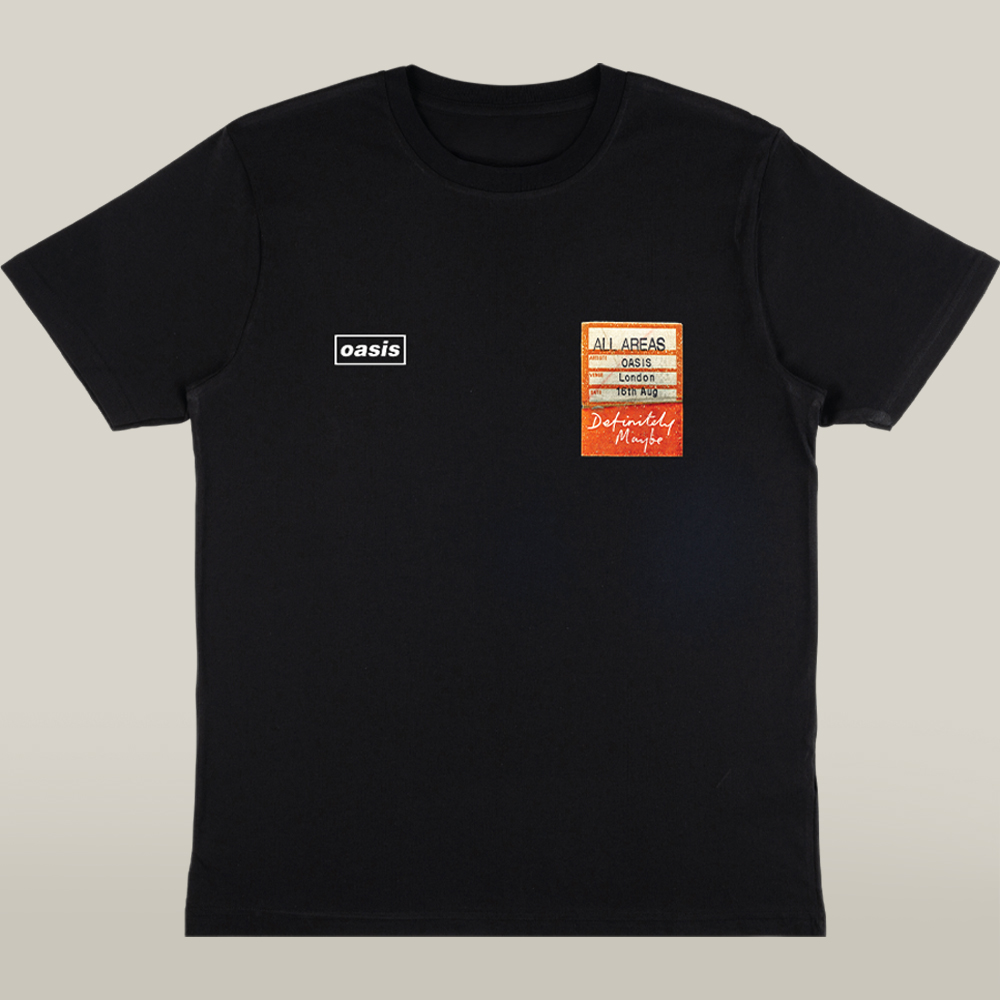 Oasis Merch Setlist T Shirt Band Shirt For Everyday Wear