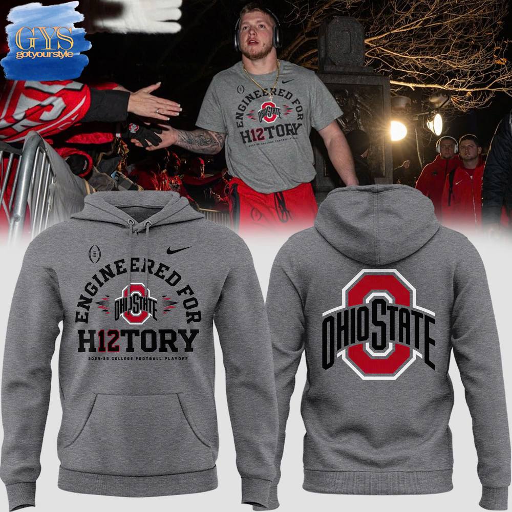 Ohio State Buckeyes Engineered For History Hoodie