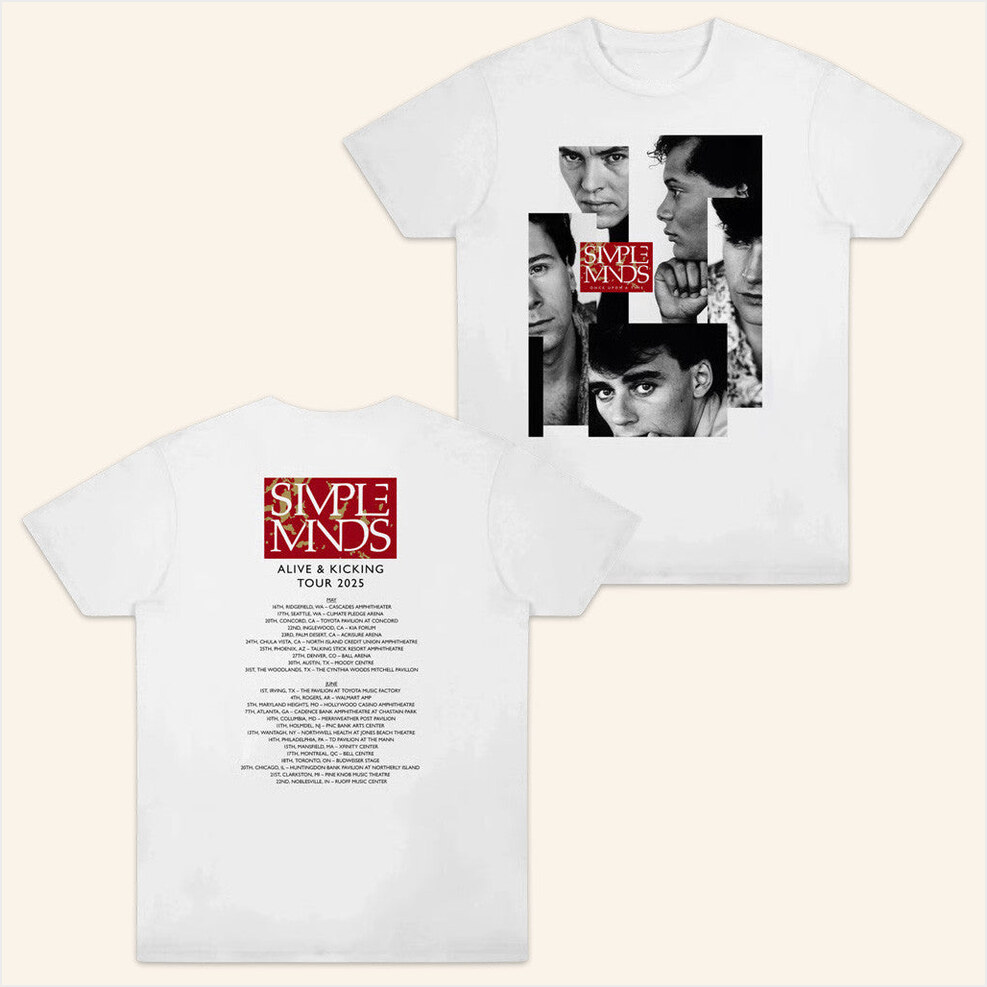 Once Upon A Time Anniversary Itinerary T-Shirt Simple Minds Merch Dad Gifts For Friends