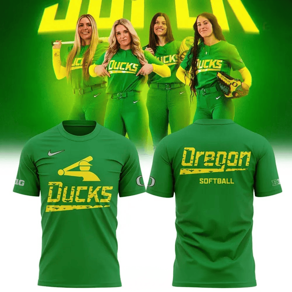 Oregon Ducks Softball 2025 T-Shirt Oregon Ducks Merch Best Gifts For Wife