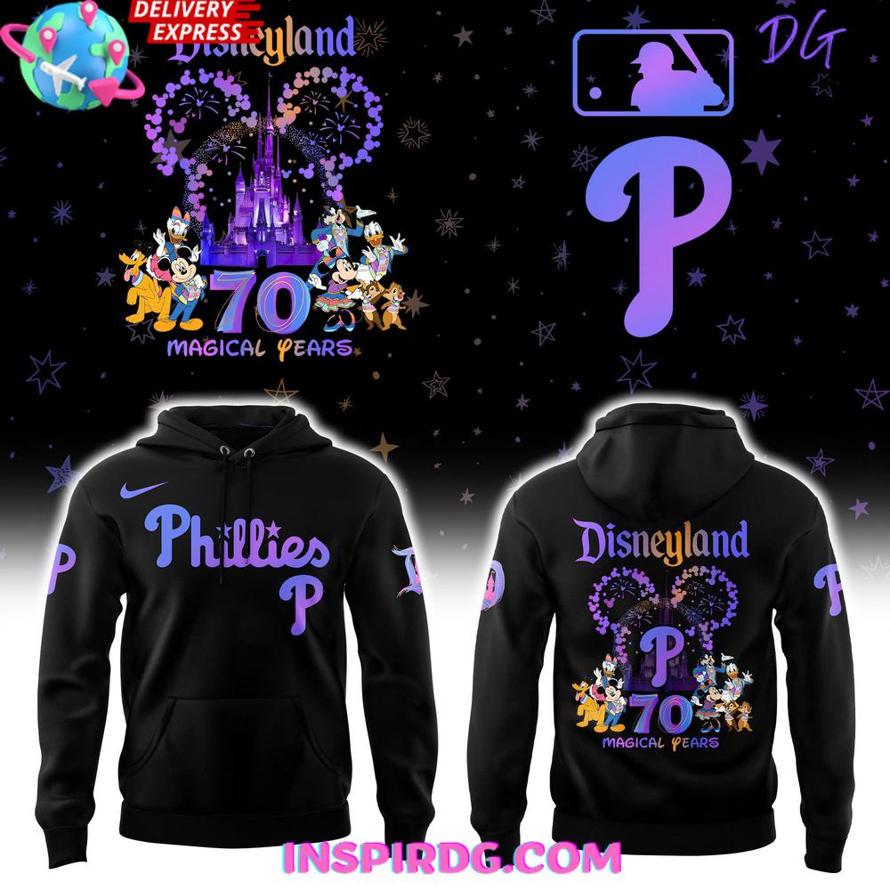 Philadelphia Phillies 70th Magical Years Special Hoodie T-shirt Sweatshirt All Merchandise