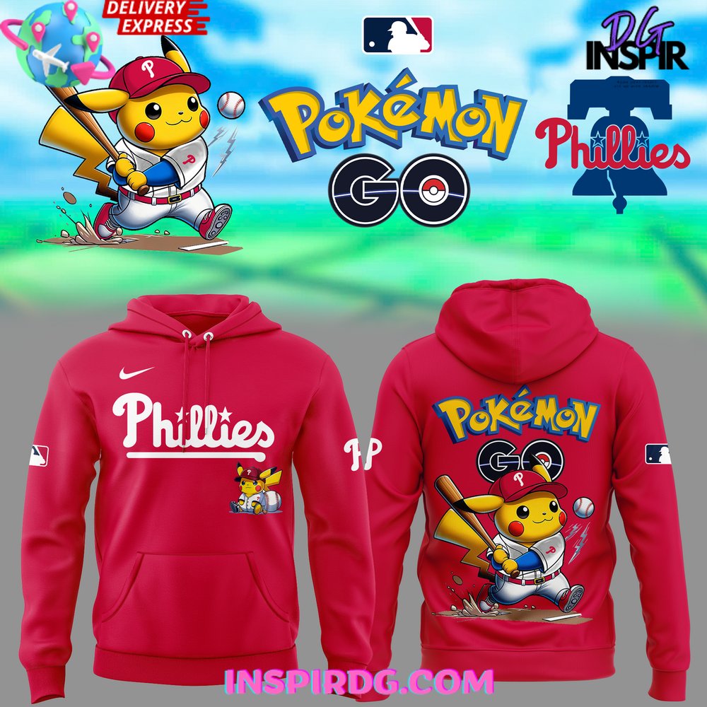 Philadelphia Phillies Pokemon GO Limited Hoodie