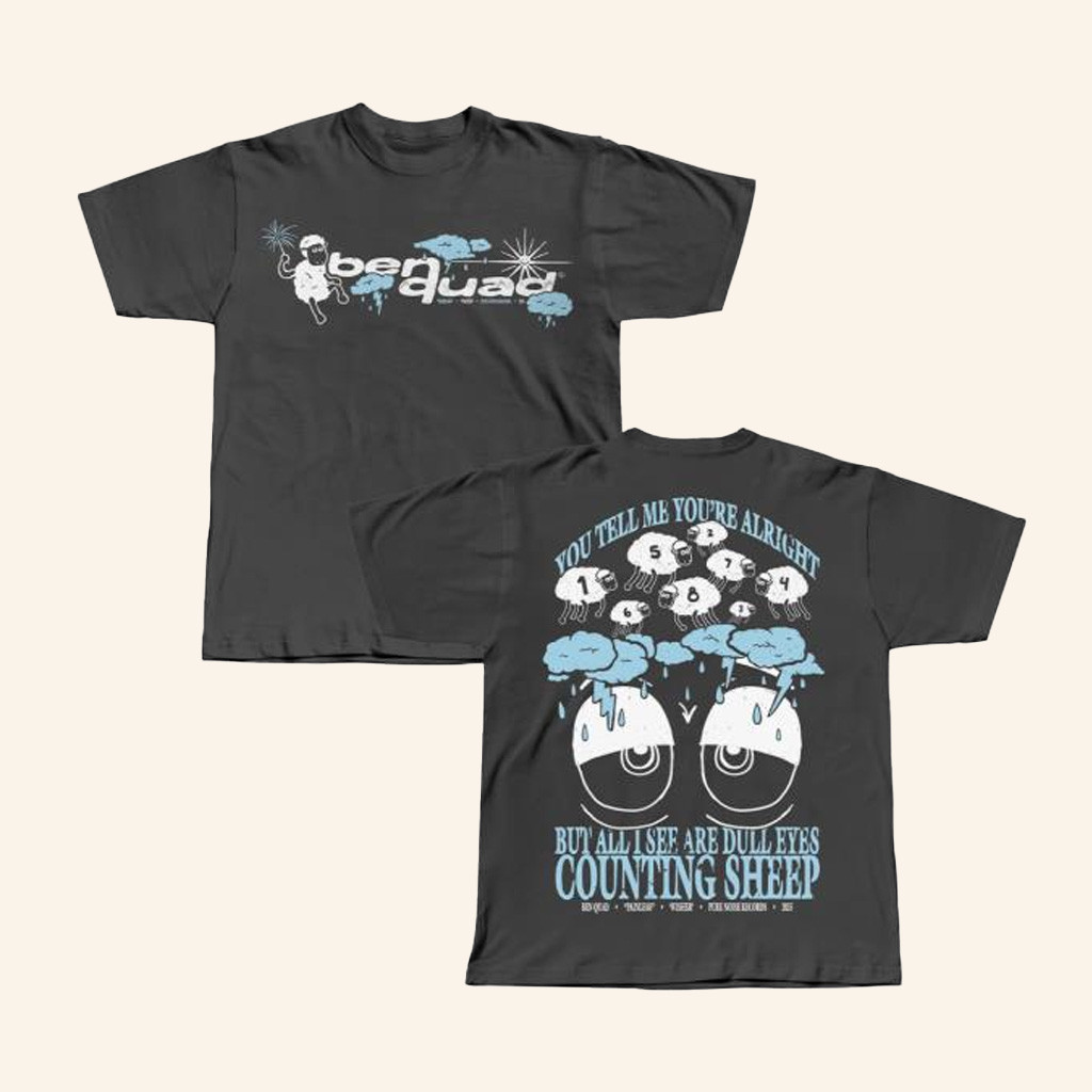 Pure Noise Merch Ben Quad T-Shirt Sheep Pepper Shirt Gifts For Him