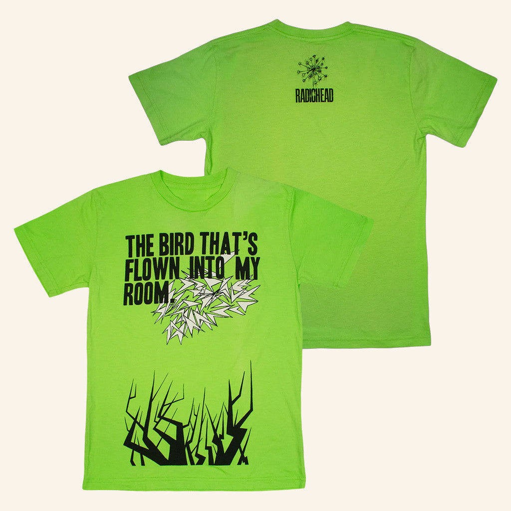 Radiohead Merch Travelling Darts Green T-Shirt Gifts For Besties