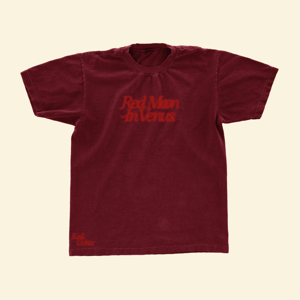 Red Moon in Venus Red Blur T-Shirt Kali Uchis Merch Perfect Mother Day Gifts For Brother