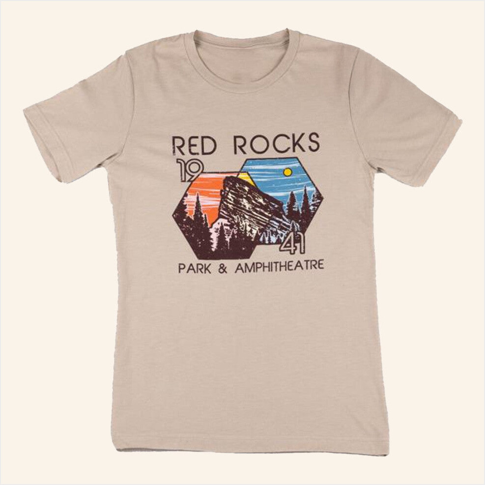 Red Rocks Day Vs Night T-Shirt Red Rocks Gift Merch Birthday Gifts For BFF Christmas Presents