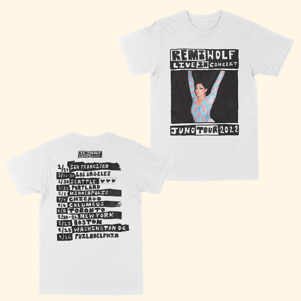 Remi Wolf Juno Tour 2022 T-Shirt Remi Wolf Merch Fathers Day Birthday Gifts For Husband