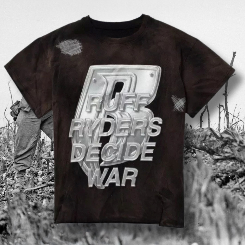Reprinted Replica Who Decides War T-Shirt Sentimental Fathers Day Gifts