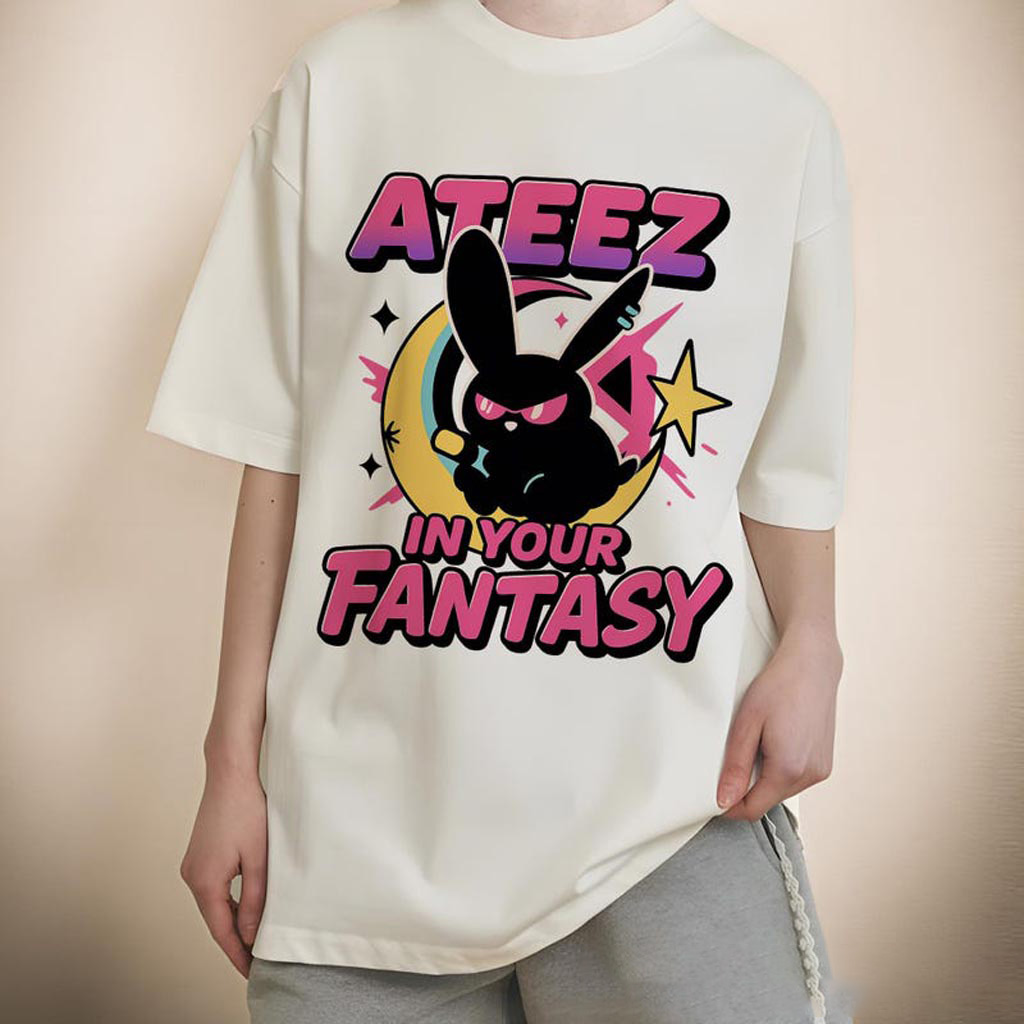 Retro Ateez World Tour 2025 Shirt Ateez 2025 World Tour in Your Fantasy Tshirt ATEEZ Golden