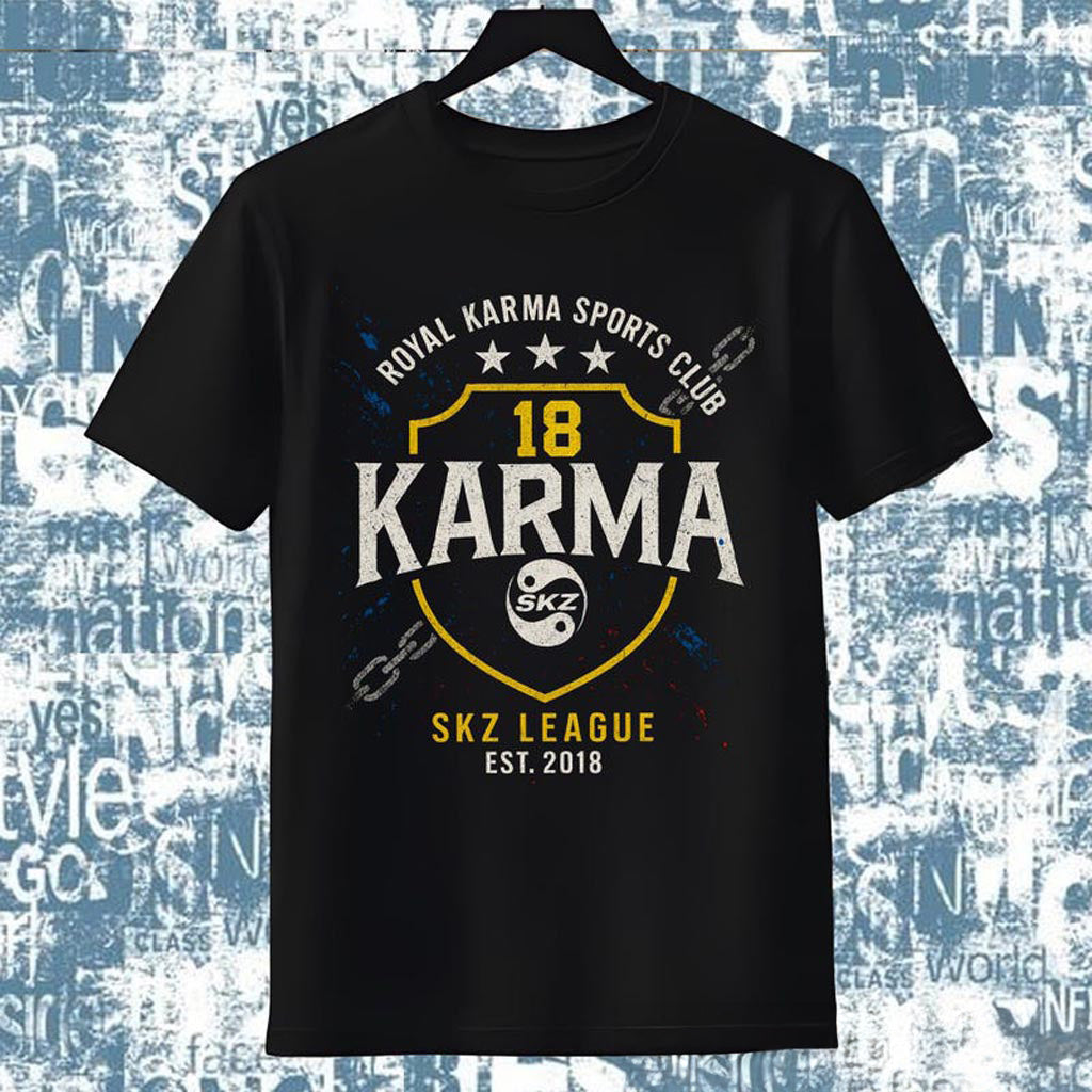 Retro Stray Kids Royal Karma Sports Club Shirt, Stray Kids Karma Shirt, SKZ Karma Album