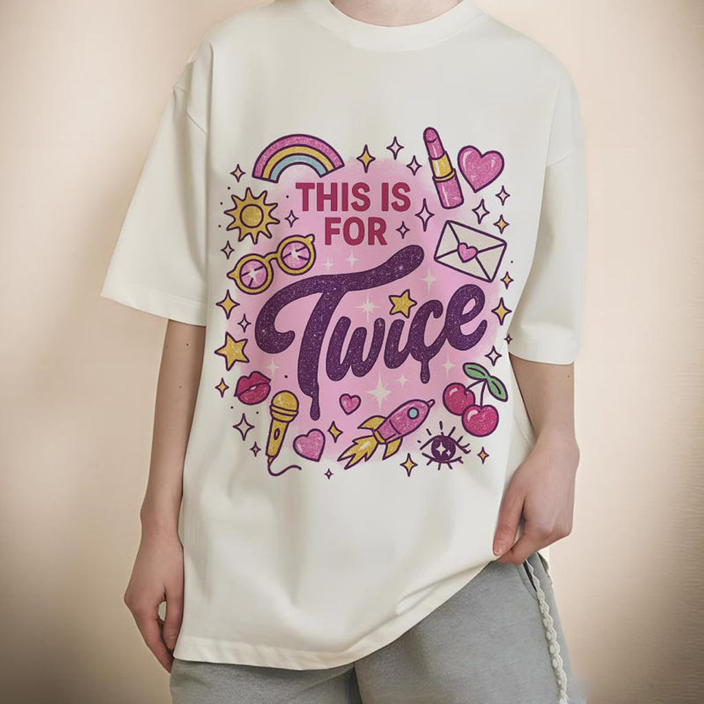 Retro Twice This Is For World Tour Shirt This Is Four Twice Shirt Twice Four is Shirt This