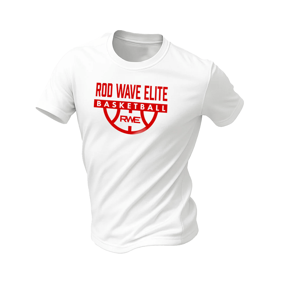 Rod Wave Elite Merch Cam Wilder White T-Shirt RWE Merch Fathers Day Gifts For Basketball Fans