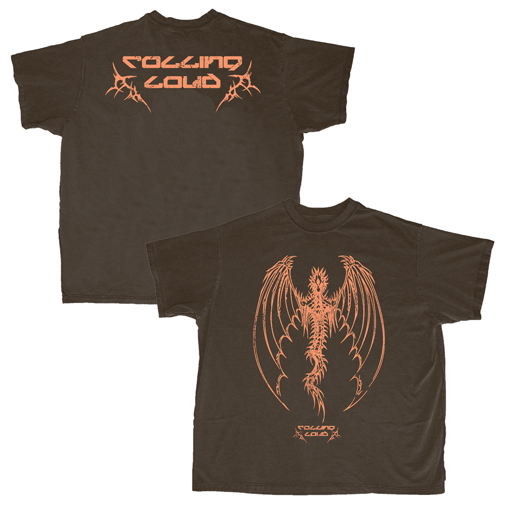 Rolling Loud Merch RL Dragon Bones Brown T-Shirt Mothers Day Presents For Wife