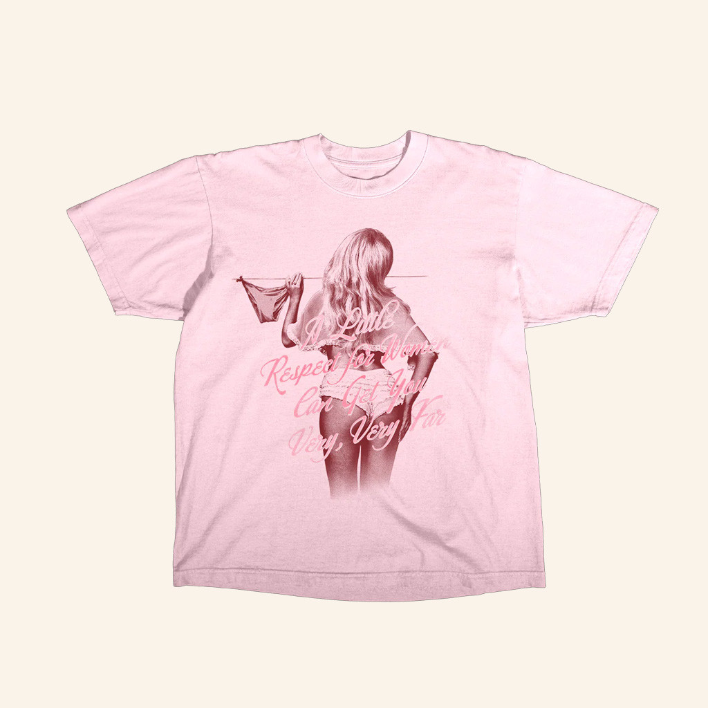 Sabrina Carpenter Merch A Little Respect For Women T-Shirt Music Lover Gifts For Her