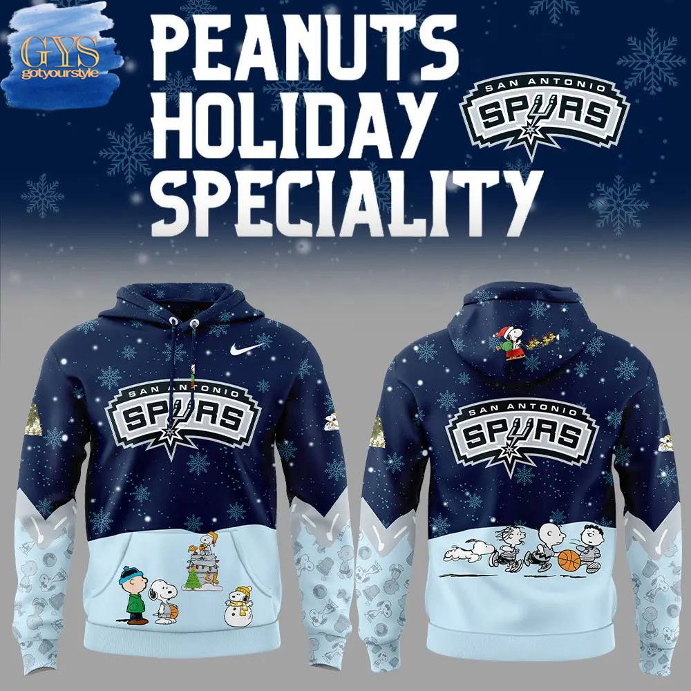 San Antonio Spurs Peanuts Holiday Special Edition Hoodie