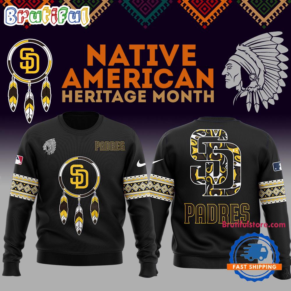 San Diego Padres National American Indian Heritage Month 2025 Sweatshirt