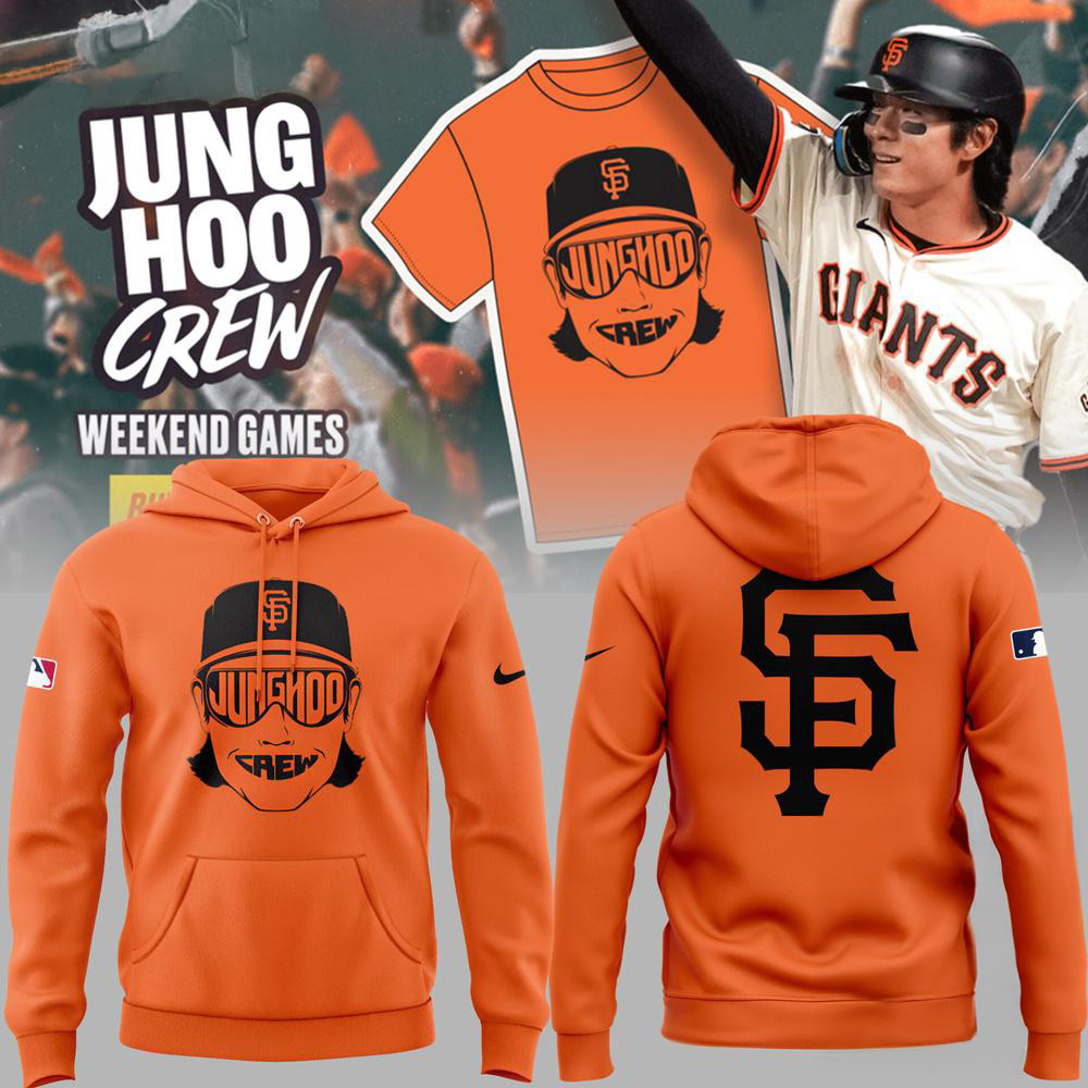San Francisco Giants MLB 2025  Jung Hoo Crew Hoodie Baseball Fan Gift Ideas