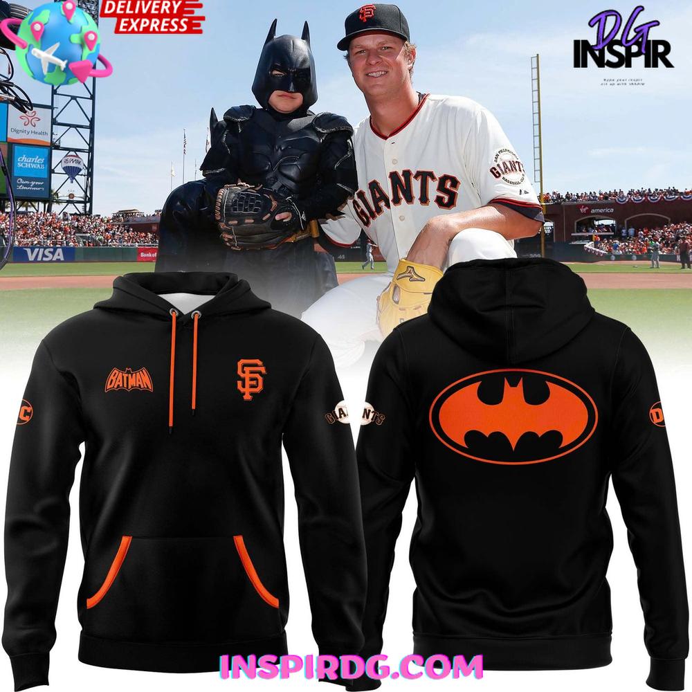 San Francisco Giants x Batman DC Special Hoodie T-shirt Sweatshirt All Merchandise
