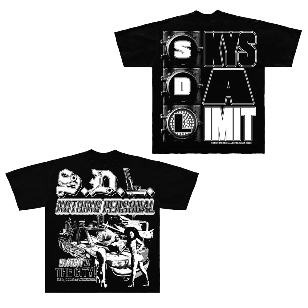 SDL Shirt Skysdalimittt T-Shirt SDL Merch Fastest In The City Tee Stepdad Gifts For Fathers Day