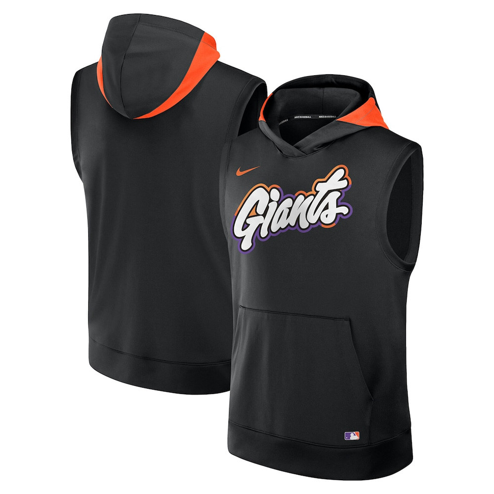 SF Giants City Connect Hoodie 2025 San Francisco Giants 2025 City Connect Sleeveless Hoodie