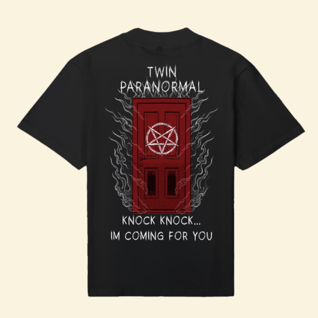 Shirt Twin Paranormal Merch Knock Knock Im Coming For You T-Shirt Fan Birthday Gifts BFF Gifts