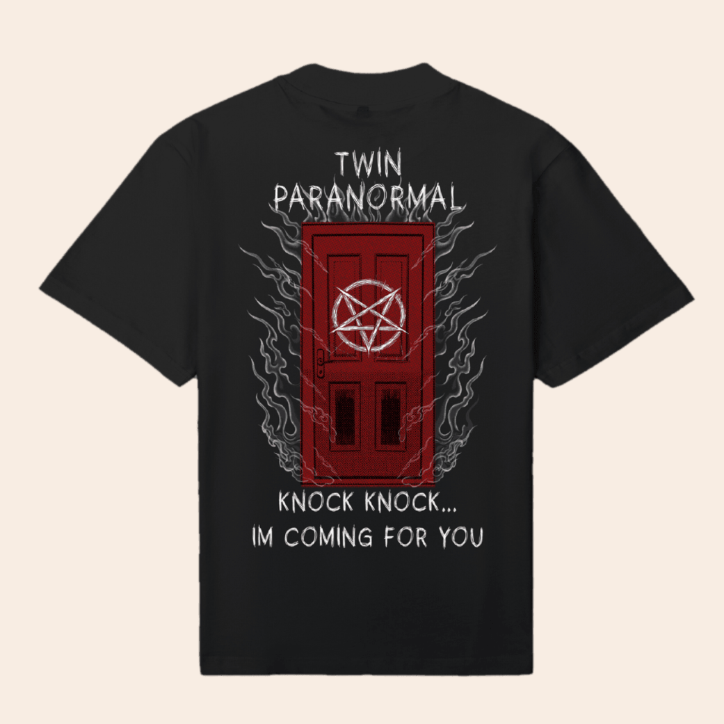 Shirt Twin Paranormal Merch Knock Knock Im Coming For You T-Shirt Fan Gifts For Best Friend