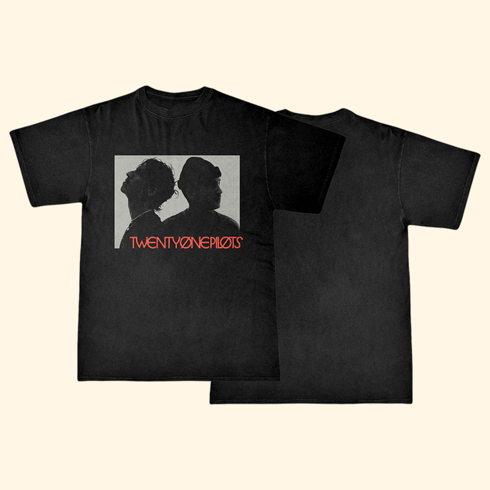 Silhouette Portraits T-Shirt Twenty One Pilots Merch Unique Fathers Day Birthday Gifts