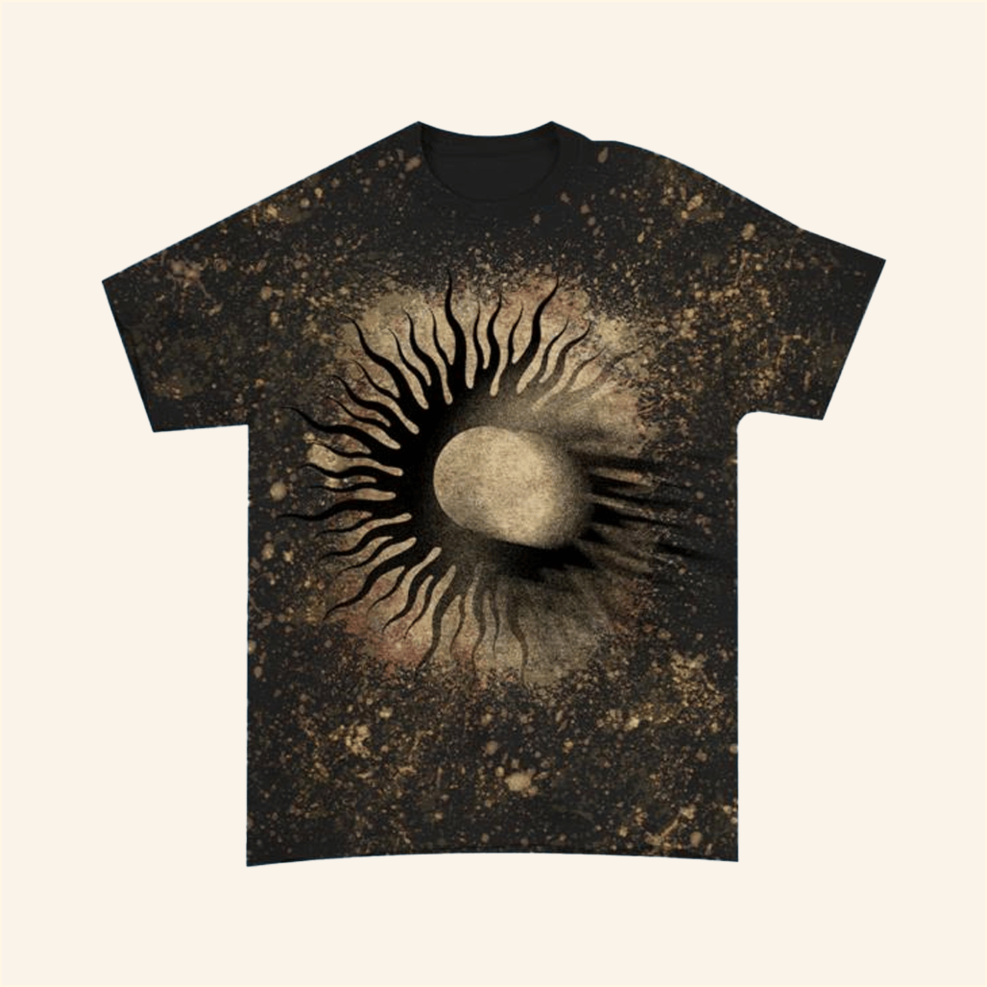 Silver Bleeds The Black Sun Black Bleach T-Shirt A Fire Inside Merch Birthday Gifts For Husband