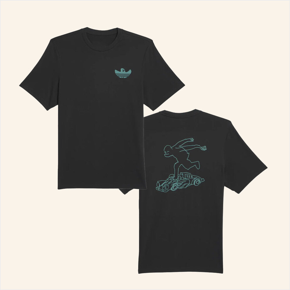 Skateboarding Shmoofoil Gonz Speedy Black T-Shirt Welcome Leeds Merch Him Birthday Gifts