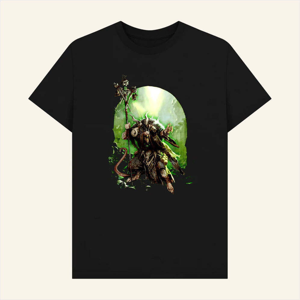 Skaven Grey Seer T-Shirt Warhammer Merch Birthday Gift Ideas Christmas Presents