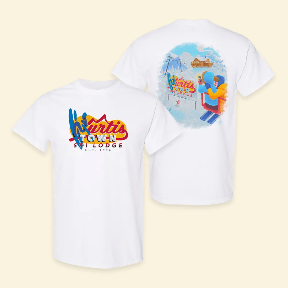 Ski Lodge T-Shirt Kurtis Conner Merch Gifts For Fans Gifts For Wife Birthday Gift Ideas