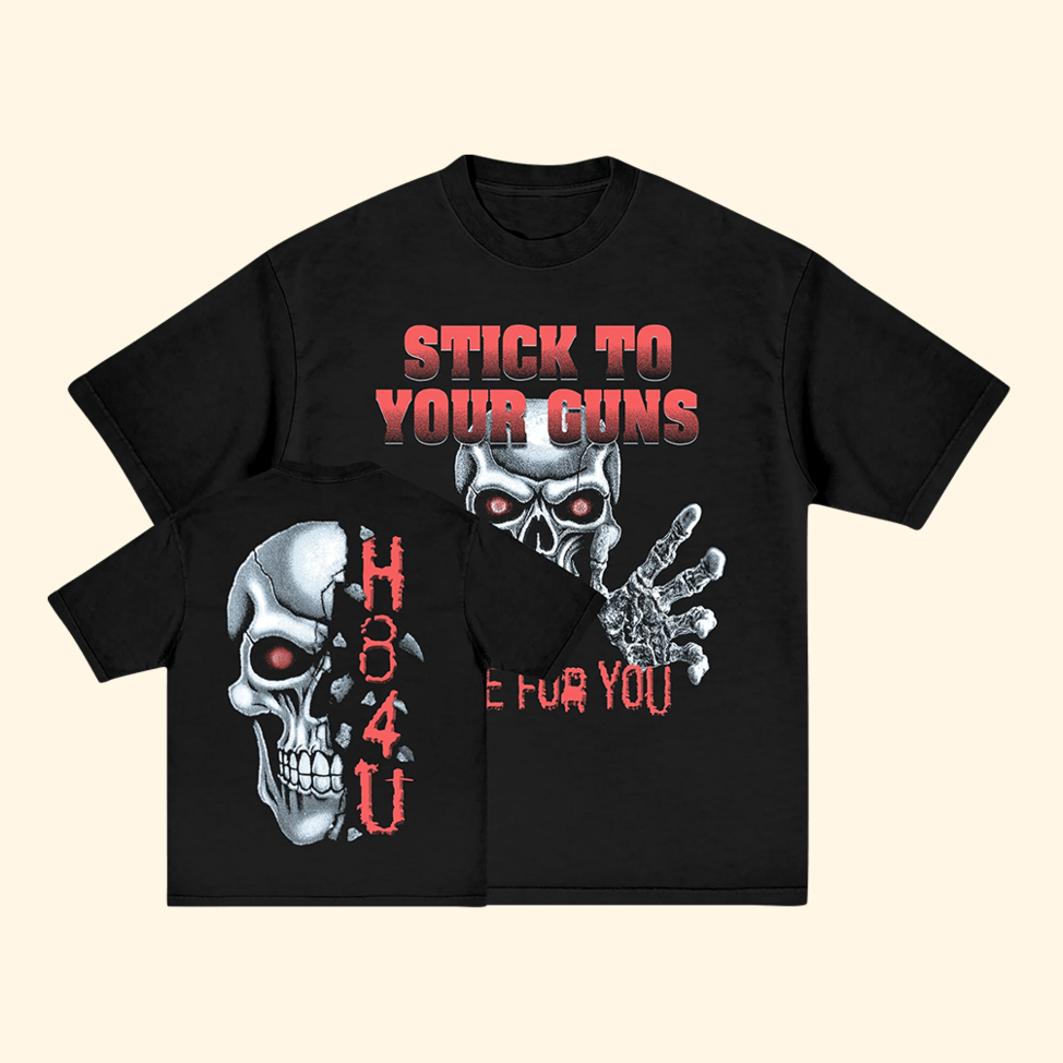Skull H84U Shirt STYG Merch Birthday Gifts For New Dads Hardcore Graphic Tee BFF Gifts
