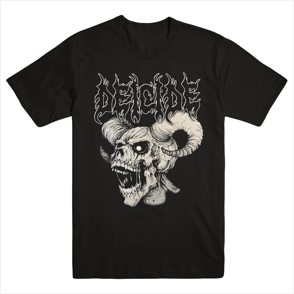 Skull Horns Shirt Deicide Merch Deicide Shirt FatherS Day Birthday Gifts For Husband