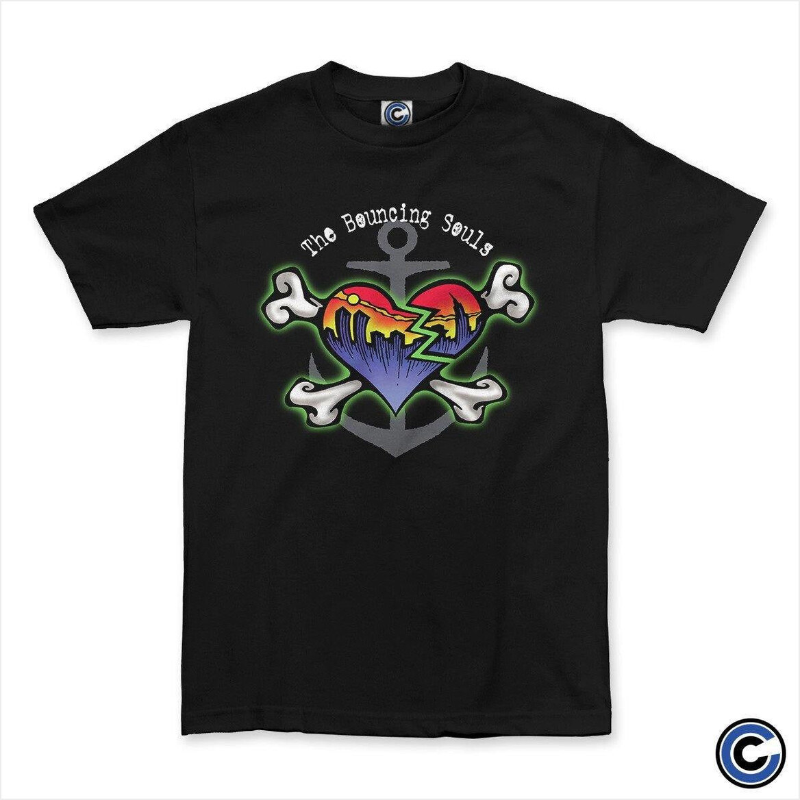 Skyline Heart Shirt The Bouncing Souls Merch The Bouncing Souls Shirt Gifts For Besties