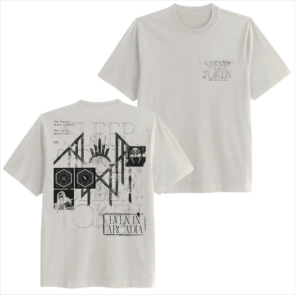 Sleep Token Even In Arcadia White T-Shirt Revolver Magazine Merch Birthday Gifts For Dad