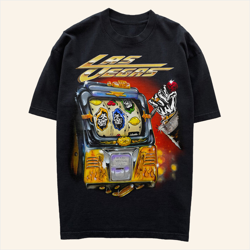 Slot Machine T-Shirt Warren Lotas Merch Birthday Gifts For Husband Gifts For Besties