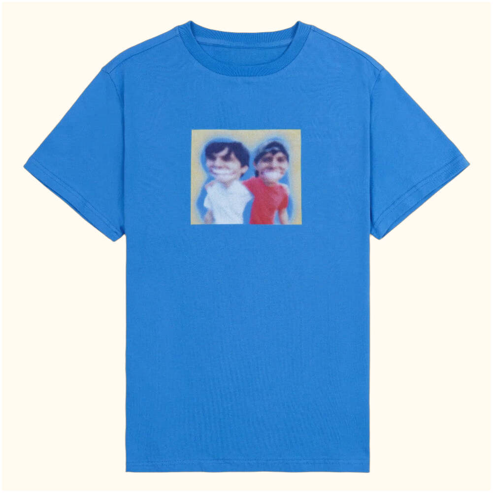 Slushy Noobz Merch Hugging Blue T-Shirt Best Gifts For Husband Birthday Gifts For Best Friend