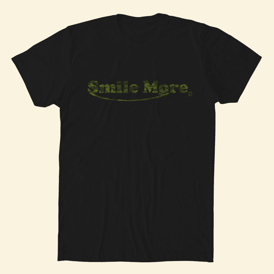 Smile More T-Shirt Smile More Merch Dad Birthday Gifts For Fathers Day 2025 Gifts For Dad