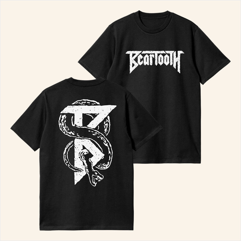 Snake T-Shirt Beartooth Band Merch Gift Ideas For Fans Birthday Gifts For Best Friend