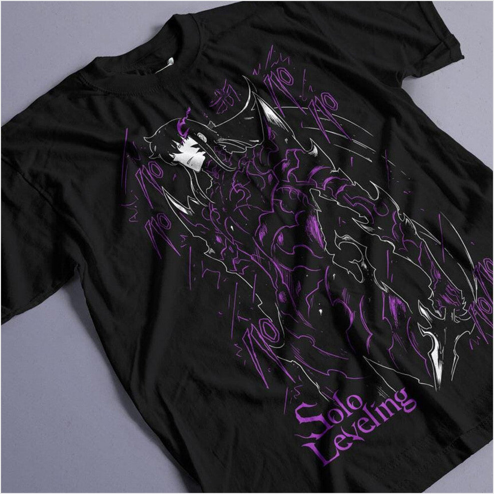 Solo Leveling Anime T-Shirt Solo Leveling Merch Gifs For Besties Birthday Gifts For BFF