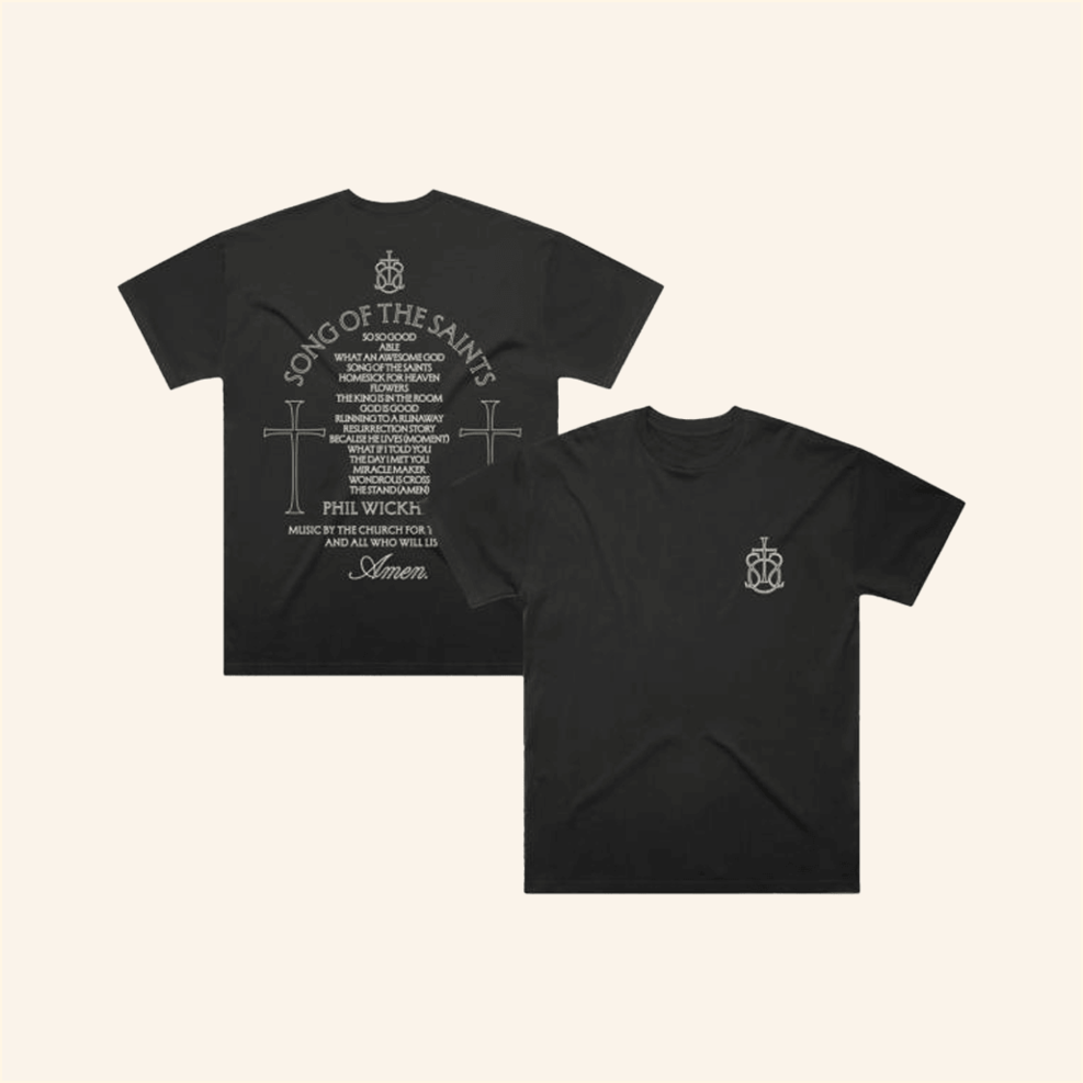 Song Of The Saints Album T-Shirt Phil Wickham Merch Gifts For Music Lovers Gifts For Friends