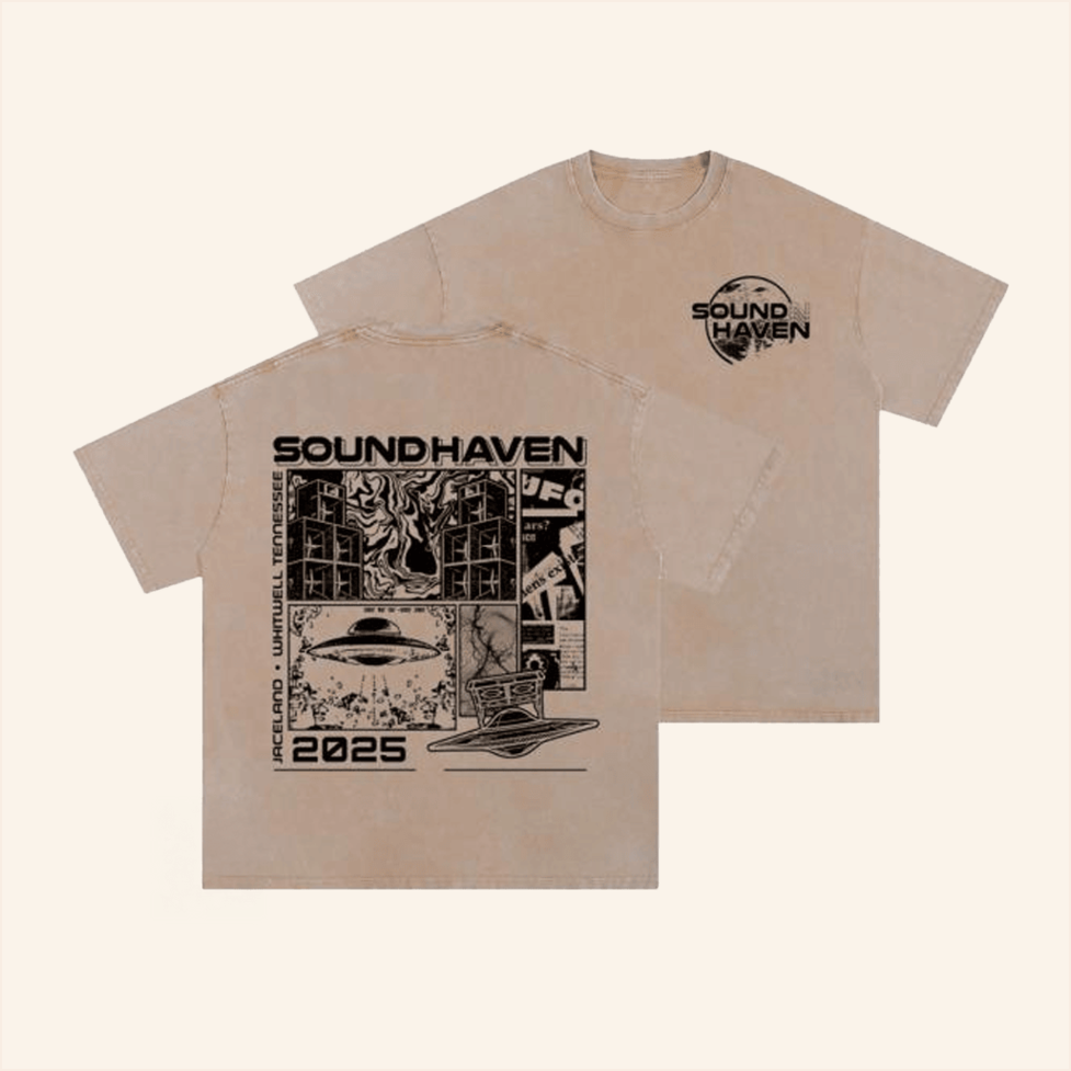 Sound Haven 2025 T-Shirt Wobble Factory Merch Birthday Gifts For Fans Gifts For Besties