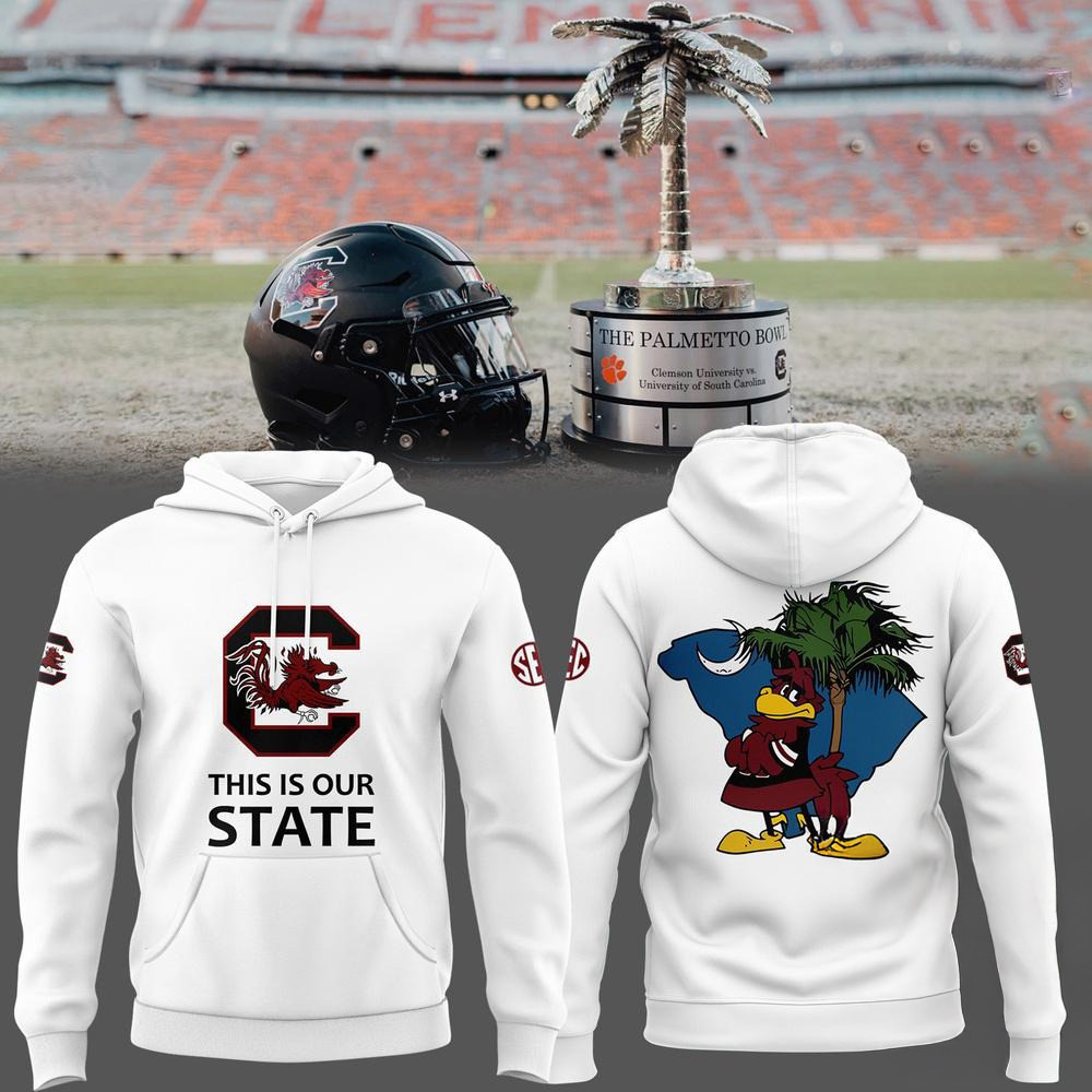 South Carolina Gamecocks Football This Is Our State Hoodie Gifts For Football Fan