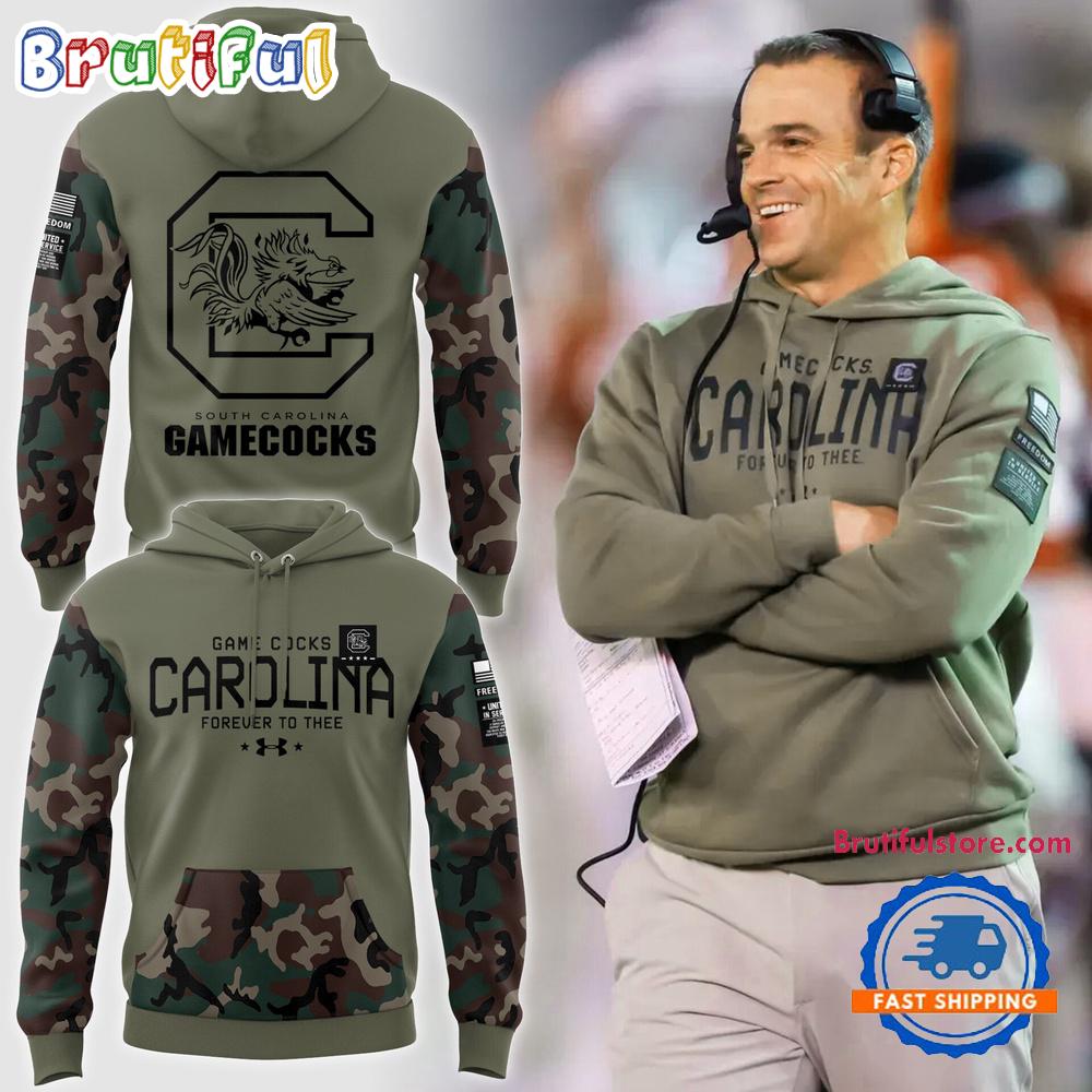 South Carolina Gamecocks Football Thyme Freedom New Hoodie