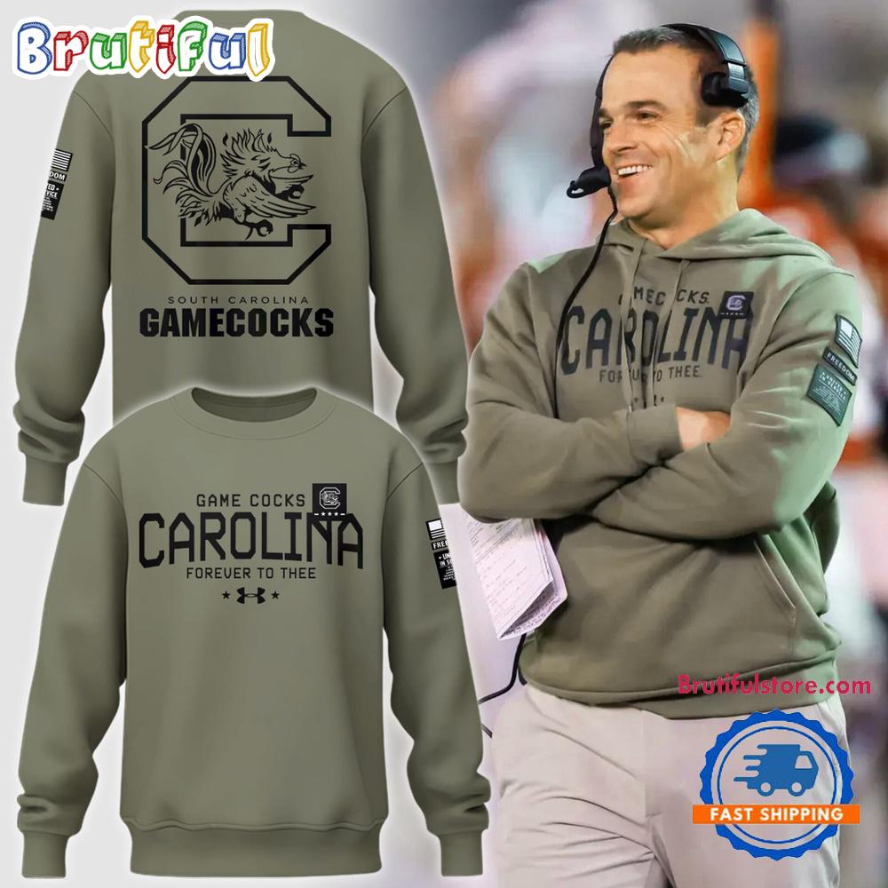 South Carolina Gamecocks Football Thyme Freedom New Sweatshirt