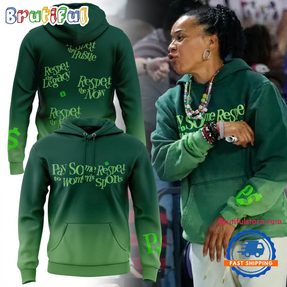 South Carolina Gamecocks Pay Some Respect to Womens Sports Limited Edition Hoodie