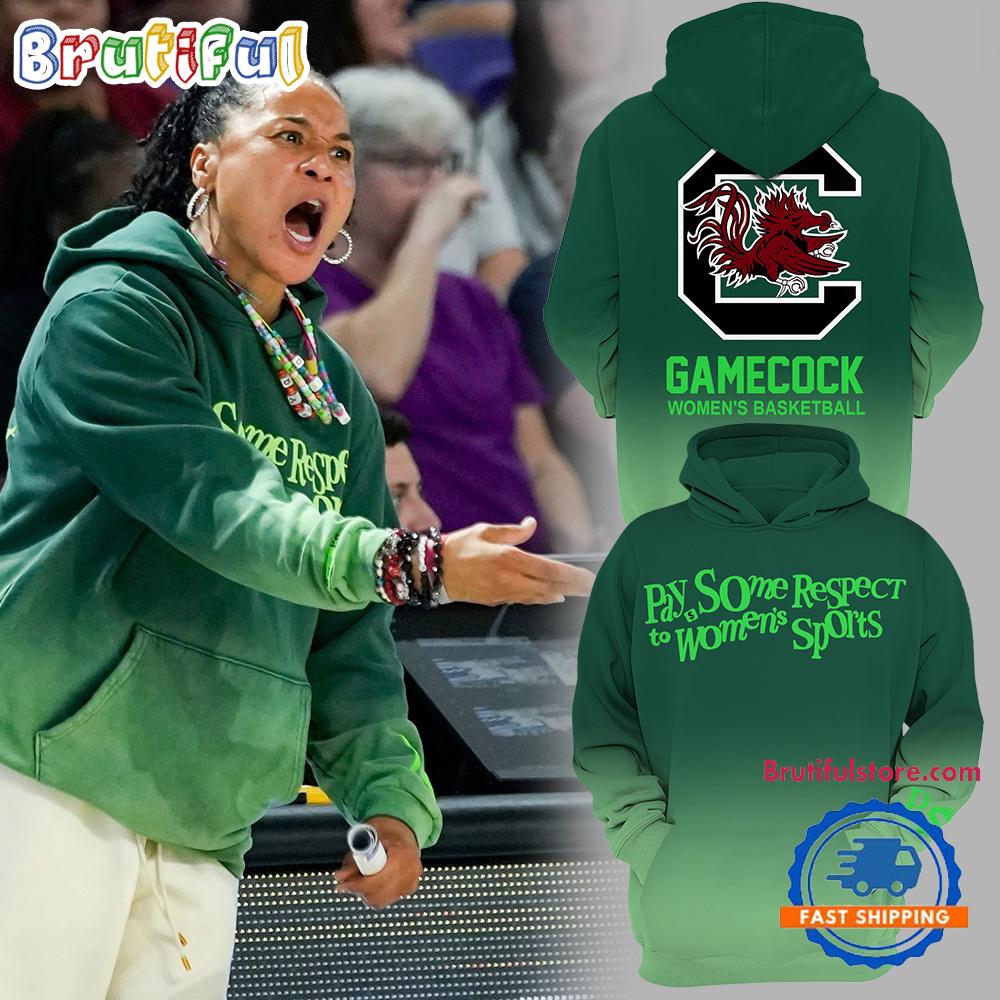 South Carolina Gamecocks Pay Some Respect to Womens Sports Limited Hoodie Shirt