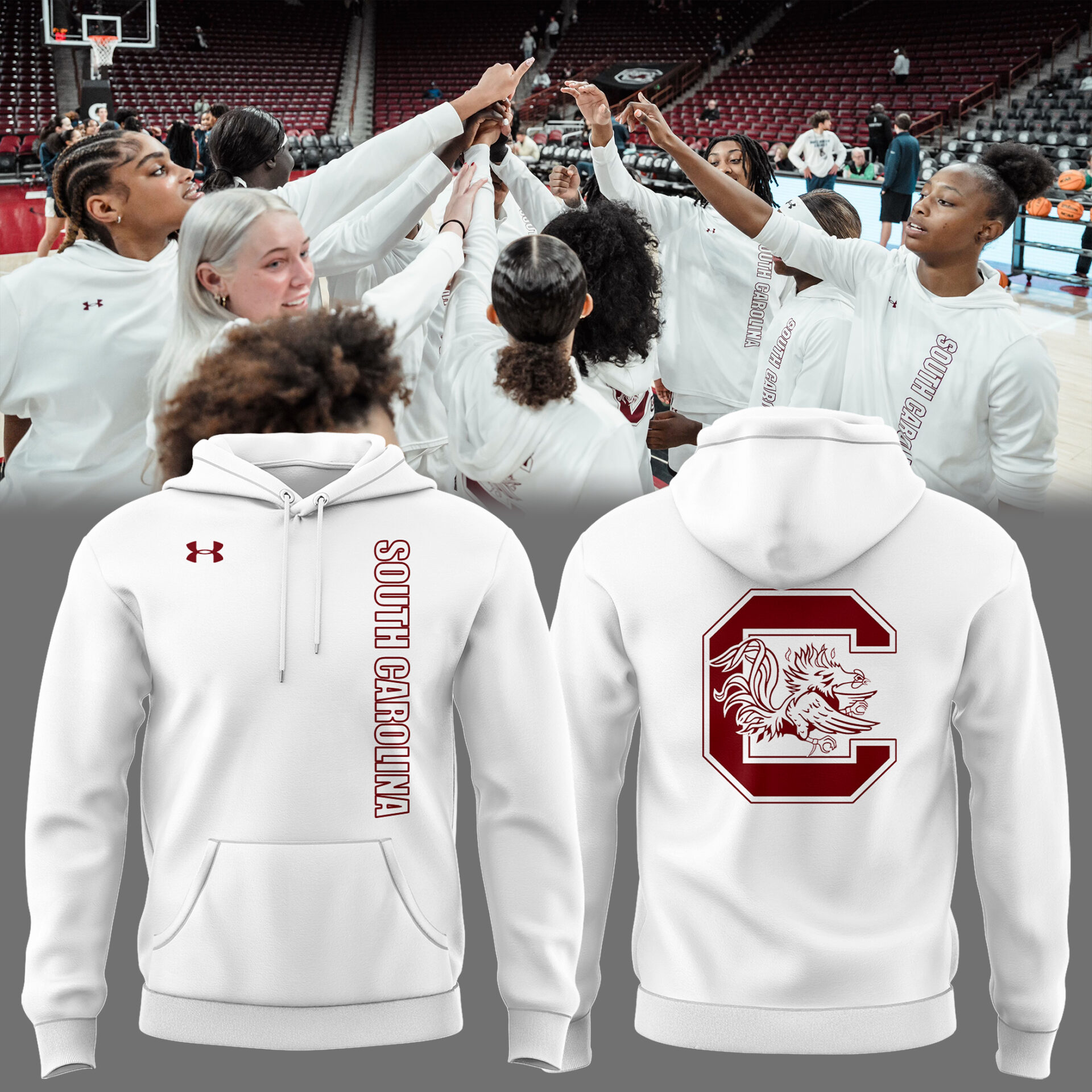 South Carolina WomenÃ¢â‚¬â„¢s Basketball Hoodie Presents For A Basketball Player
