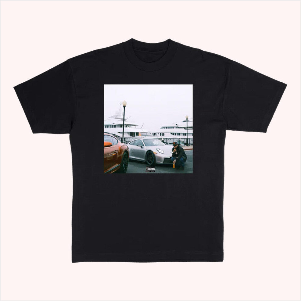 Spaceships On The Blade Album T-Shirt Larry June Merch Birthday Gifts For Him BFF Gifts